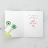 Cartes Pour Fêtes Annuelles Personnaliser pour n'importe quel nom Monster Hug  (Intérieur)