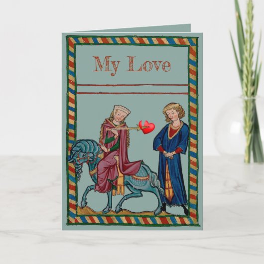 Cartes Pour Fêtes Annuelles Personnalisez cette Saint-Valentin (Devant)