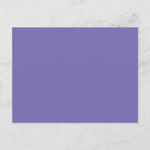 Cartes Pour Fêtes Annuelles Pervenche couleur unie