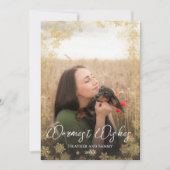 Cartes Pour Fêtes Annuelles Pet Photo Noël (Devant)