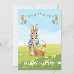 Cartes Pour Fêtes Annuelles Peter le lapin lapin lapin de Pâques lapin