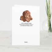 CARTES POUR FÊTES ANNUELLES PETIT ANGE FLORENTINE (Dos)