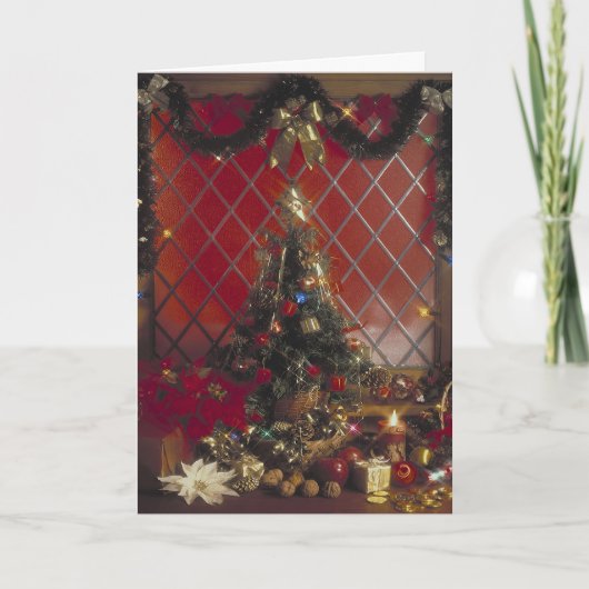 Cartes Pour Fêtes Annuelles Petit arbre (Devant)