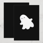 Cartes Pour Fêtes Annuelles Petit Boo Style Esthétique Cool (Devant / Derrière)