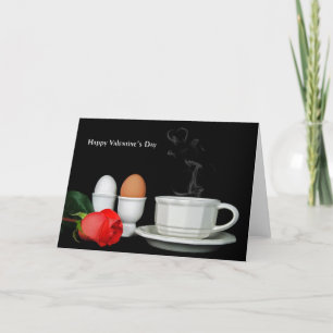 Cartes Pour Fêtes Annuelles Petit déjeuner Valentine
