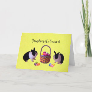 Cartes Pour Fêtes Annuelles Petit-fils, c'est Pâques !