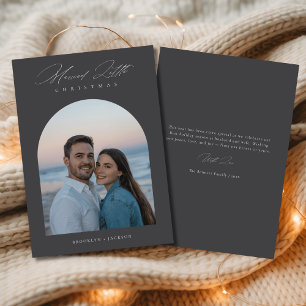 Cartes Pour Fêtes Annuelles Petit Noël Marié   Première photo de Noël