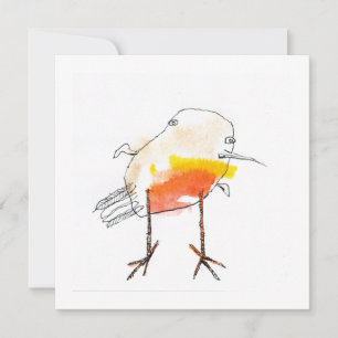 Cartes Pour Fêtes Annuelles Petit Robin
