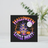 Cartes Pour Fêtes Annuelles Petite fête d'Halloween (Debout devant)