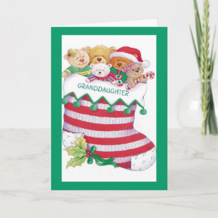 Cartes Pour Fêtes Annuelles Petite-fille