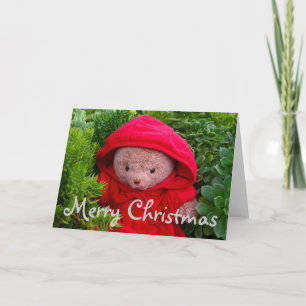 Cartes Pour Fêtes Annuelles Peu de capuchon de Ted