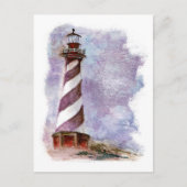 Cartes Pour Fêtes Annuelles Phare Cape Hatteras (Devant)