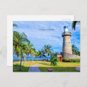 Cartes Pour Fêtes Annuelles Phare, Carthagène, Colombie (Devant / Derrière)