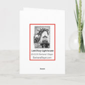 Cartes Pour Fêtes Annuelles Phare de LastStop (Dos)
