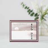 Cartes Pour Fêtes Annuelles Phare, Noël (Debout devant)