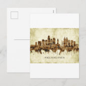 Cartes Pour Fêtes Annuelles Philadelphie Pennsylvanie (Devant / Derrière)