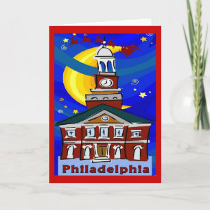 Cartes Pour Fêtes Annuelles Philly Christmas