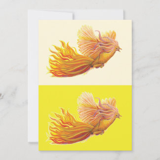 Cartes Pour Fêtes Annuelles Phoenix Bird Flying