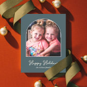 Cartes Pour Fêtes Annuelles Photo Arc Moderne Simple