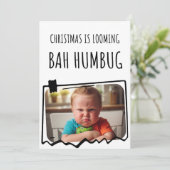 Cartes Pour Fêtes Annuelles Photo Bah humbug (Debout devant)