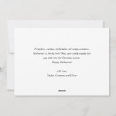 Cartes Pour Fêtes Annuelles Photo Black Happy Halloween Brush Letting (Dos)