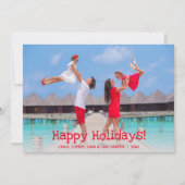 Cartes Pour Fêtes Annuelles Photo branchée Happy (Devant)