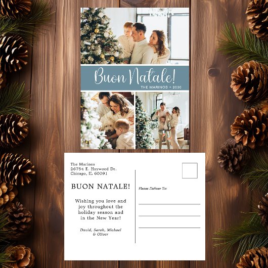 Cartes Pour Fêtes Annuelles Photo Buon Natale 3