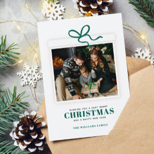 Cartes Pour Fêtes Annuelles Photo cadeau de Noël personnalisée