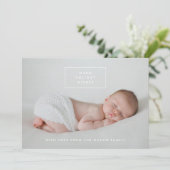 Cartes Pour Fêtes Annuelles Photo Card (Debout devant)