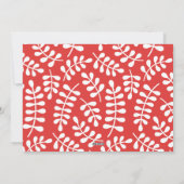 Cartes Pour Fêtes Annuelles Photo Card (Dos)