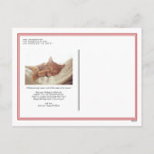 Cartes Pour Fêtes Annuelles Photo classique rouge double frontière Noël (Dos)