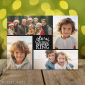 Cartes Pour Fêtes Annuelles Photo Collage - 4 photos design minimal religieux