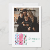 Cartes Pour Fêtes Annuelles Photo Colorful Joy Christmas (Devant)