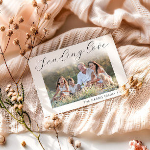 Cartes Pour Fêtes Annuelles Photo d'amour de la Saint-Valentin