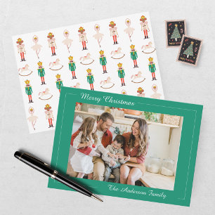 Cartes Pour Fêtes Annuelles Photo de Casse-Noisette de Noël Festif 