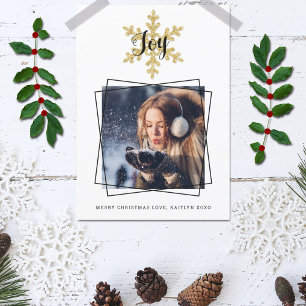Cartes Pour Fêtes Annuelles Photo de Chic Solive Snowflake