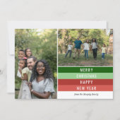 Cartes Pour Fêtes Annuelles Photo de Christmas (Devant)