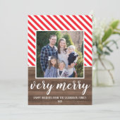 Cartes Pour Fêtes Annuelles Photo de Christmas (Debout devant)