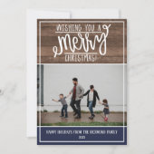 Cartes Pour Fêtes Annuelles Photo de Christmas (Devant)