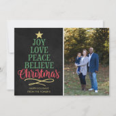 Cartes Pour Fêtes Annuelles Photo de Christmas (Devant)