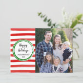 Cartes Pour Fêtes Annuelles Photo de Christmas (Debout devant)