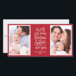 Cartes Pour Fêtes Annuelles Photo de Cute Collage Christmas Cards - 2 photos<br><div class="desc">Photo Collage Christmas Cards - 2 photos verticales</div>