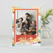 Cartes Pour Fêtes Annuelles Photo de famille 2024 Joyeux Nouvel An chinois (Debout devant)