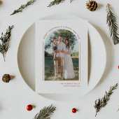 Cartes Pour Fêtes Annuelles Photo de famille élégant et moderne