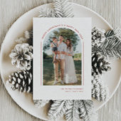 Cartes Pour Fêtes Annuelles Photo de famille élégant et moderne