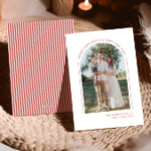 Cartes Pour Fêtes Annuelles Photo de famille élégant et moderne