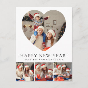Cartes Pour Fêtes Annuelles Photo de famille élégant moderne Bonne année 2026
