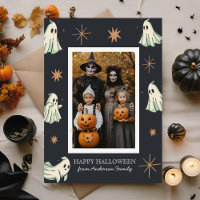 Photo de famille fantôme Halloween Spooktacular