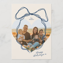 Photo de famille moderne minimale en forme de cœur