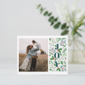 Cartes Pour Fêtes Annuelles Photo de JOY Holly Berries (Debout devant)